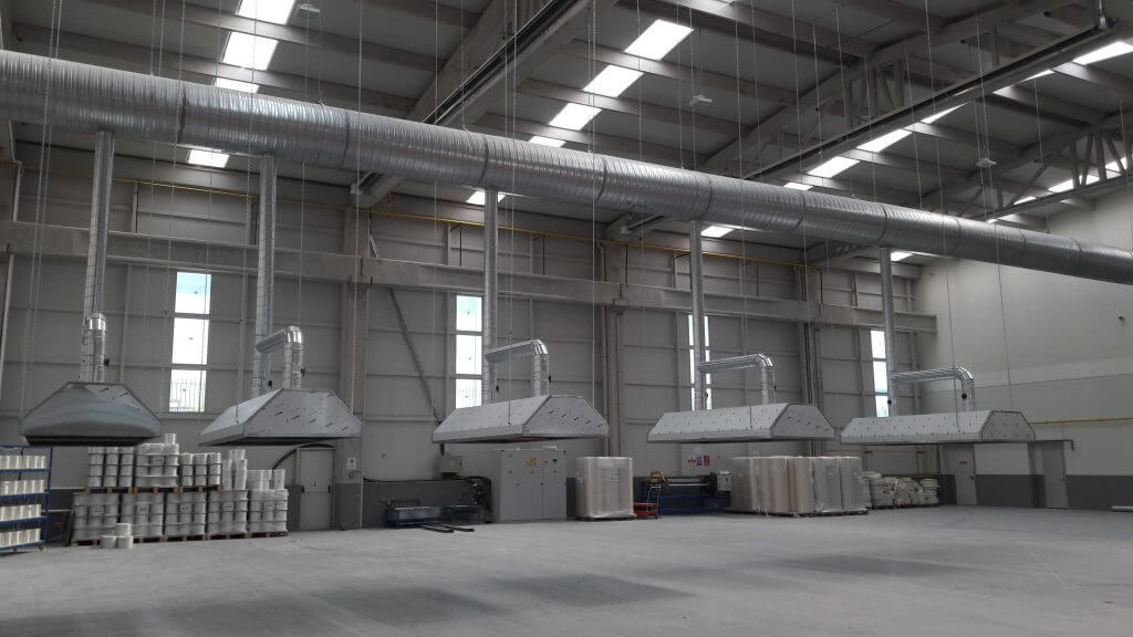 çorlu fabrika baca sistemleri